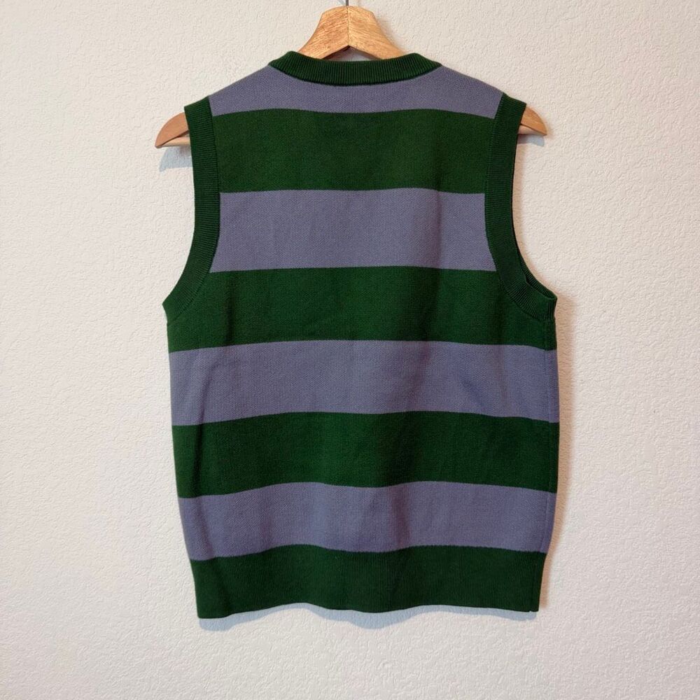 Aritzia TNA Granite Blue Green Moore Sleeveless Sweater Vest Women's Size XS - Picture 4 of 7